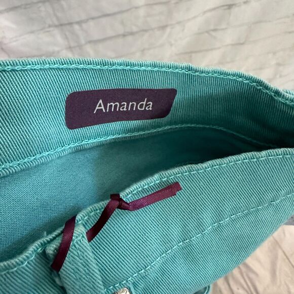 Gloria Vanderbilt Teal Ultra Stretch Pants, Size 14, NWT - Picture 5 of 6